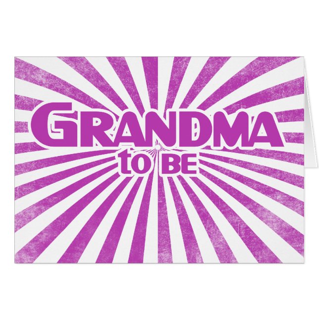 Grandma to Be (Front Horizontal)
