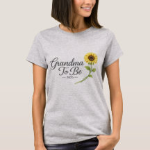 Grandma To Be 2026 Sunflower Pregnancy Announcemen