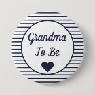 Grandma To Be Baby Shower Button