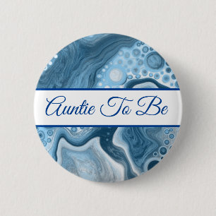 Grandma To Be Boy's Baby Shower Button