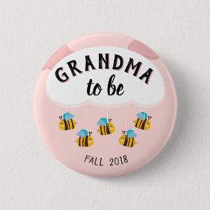 Grandma to Be Button