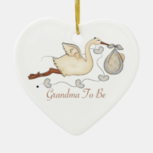 Grandma To Be Ceramic Tree Decoration