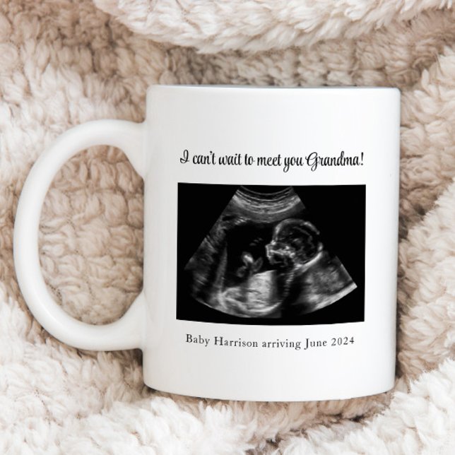 Grandma to be Christmas Pregnancy Announcement Coffee Mug (Creator Uploaded)