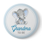 Grandma to be New Granny Baby Boy Shower Elephant
