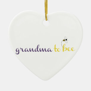 Grandma To Bee Ceramic Tree Decoration