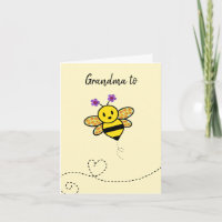 Grandma to Bee Congratulations on your happy news