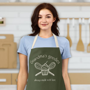 Grandma Women's Gift Cooking Baking Apron