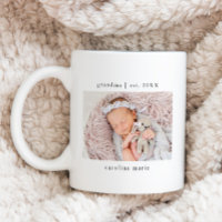 Grandma Year Established Baby Photo