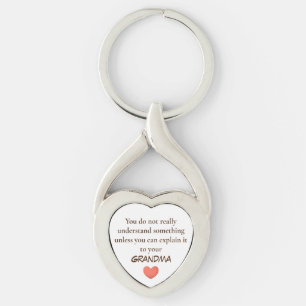 Grandma  You need to explain Heart keychains