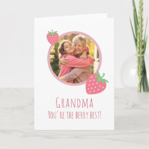 Grandma You're the Berry Best Card