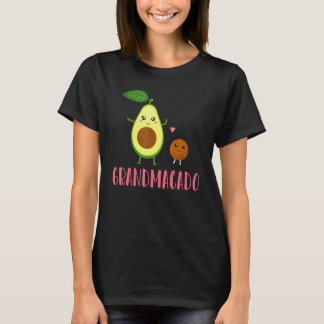 Grandmacado Grandma Avocado Vegan Pregnancy Announ T-Shirt