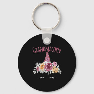 Grandmacorn Unicorn Grandma Premium  Key Ring