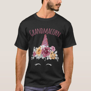 Grandmacorn Unicorn Grandma Premium  T-Shirt