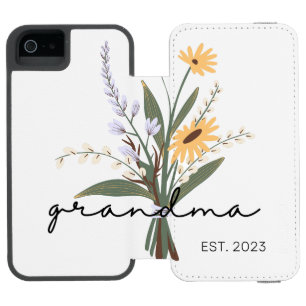 #GrandmaEst.2023iPhone 6 Wallet Case Incipio Watson™ iPhone 5 Wallet Case