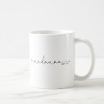 Grandmama Established | Grandma Gift Coffee Mug<br><div class="desc">This mug features the text grandmama in s beautiful script with "est" and the year! This would make a perfect gift for her for mother's day, Christmas, birthday, or the perfect pregnancy announcement for that unexpected surprise that the soon to be grandma can use forever! Change the colour of the...</div>