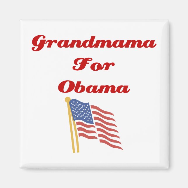 Grandmama for Obama Magnet (Front)