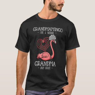 Grandmamingo Grandma Flamingo Grandma Grandmother T-Shirt