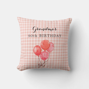 Grandma's 90th Birthday Cushion
