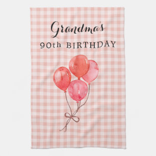 Grandma's 90th Birthday Tea Towel