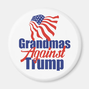 Grandmas Against Trump Political Magnet