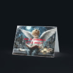 GRANDMA'S ANGEL GRANDSON BIRTHDAY CARD<br><div class="desc">This is the perfect birthday card for your angelic grandson.</div>
