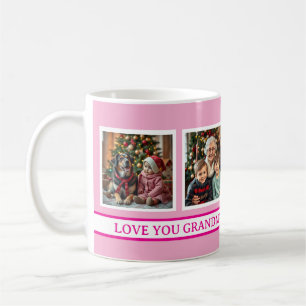 Grandma's Angels   4 Photo Template Coffee Mug