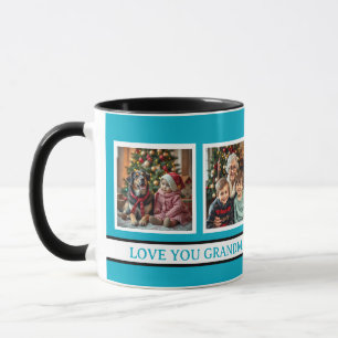 Grandma's Angels   4 Photo Template Mug