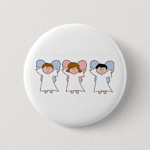 Grandmas Angels 6 Cm Round Badge