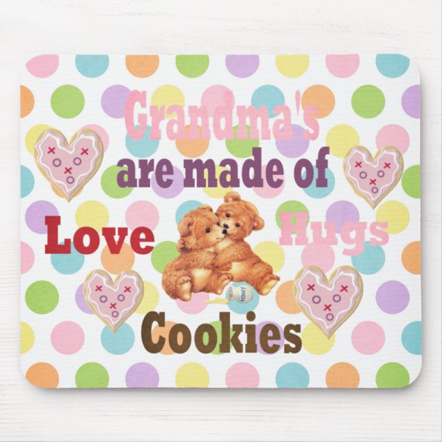Grandmas are made of mouse pad (Front)
