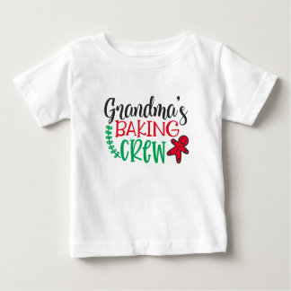 Grandma's Baking Crew Baby T-Shirt