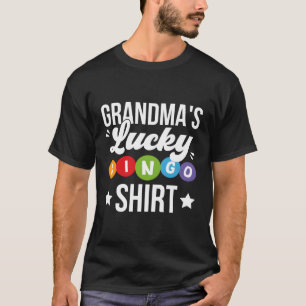 Grandma'S Bingo Bingo Player Bingo Enthusiasts T-Shirt
