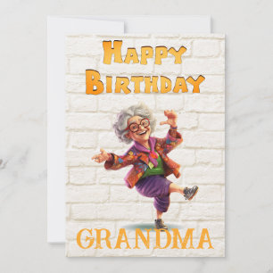 Grandma's Birthday Holiday Card