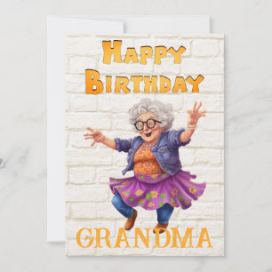 Grandma's Birthday Holiday Card