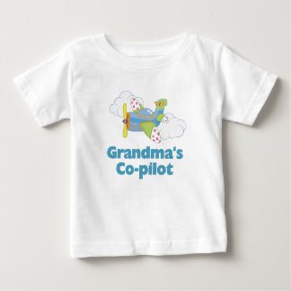 Grandma's Co-pilot Baby T-Shirt