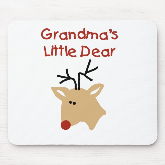 Grandma's Dear Tshirts and Gifts Mouse Pad (Front)