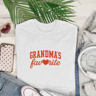 Grandma's Favorite, Funny Gift for Chistmas T-Shirt