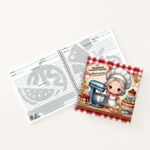 Grandma's Favorite Recipes Notebook
