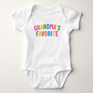 grandma's favourite baby bodysuit