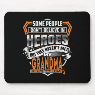 Grandma's Fight Is My Fight Leukaemia Awareness 1 Mouse Pad