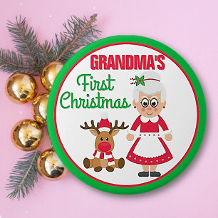 Grandma's First Christmas button
