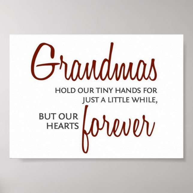 Grandmas Forever Poster (Front)