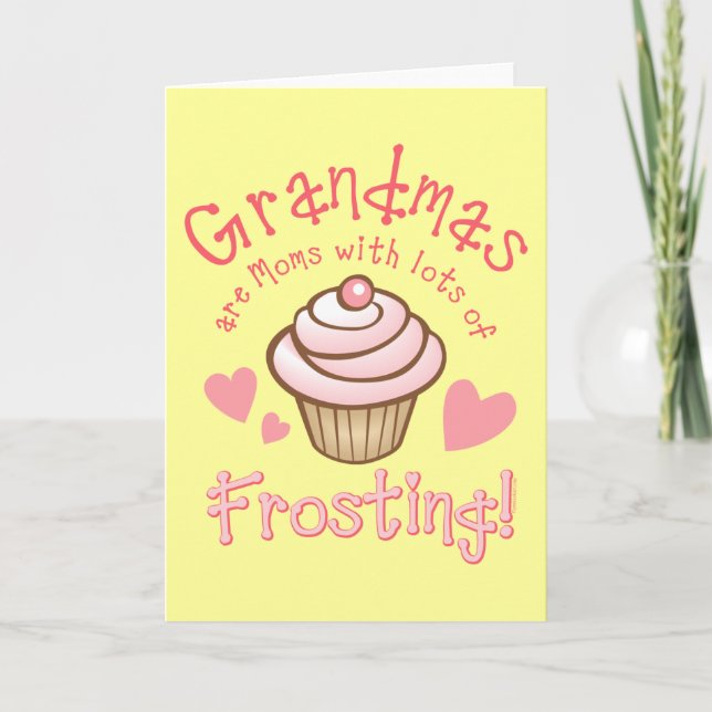 Grandma's Frosting Card (Front)