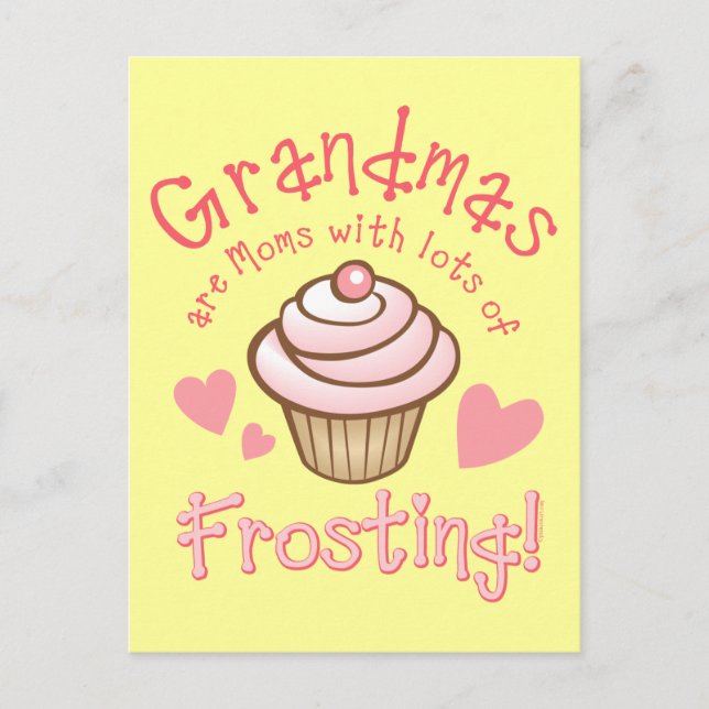 Grandma's Frosting Postcard (Front)