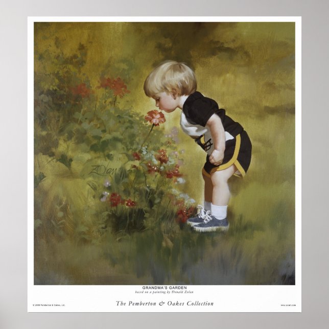 Grandma's Garden Poster (Front)