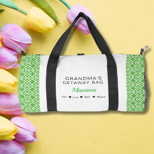 Grandma's Getaway Bag" Duffel Bag