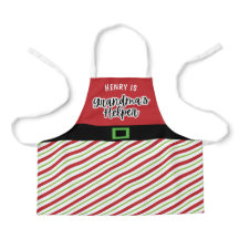 Grandma's Helper Red and Green Christmas