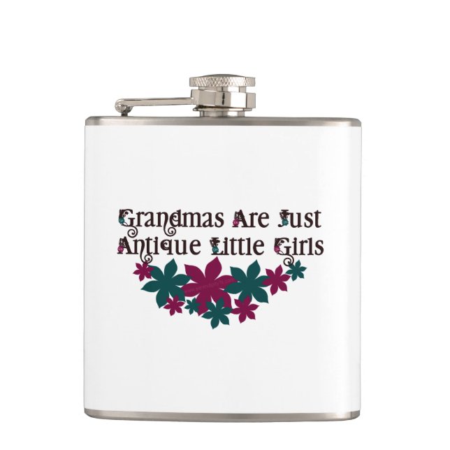 Grandmas Hip Flask (Front)