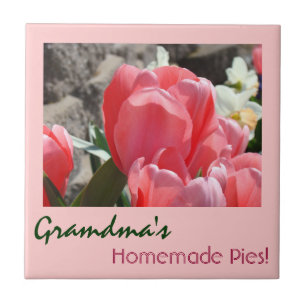 Grandma's Homemade Pies! Kitchen Cerami Tiles Art