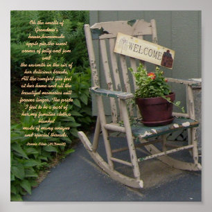 Grandma's House-Poem-Poster Poster
