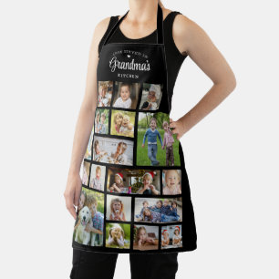 Grandma's Kitchen 18 Photo Collage Apron